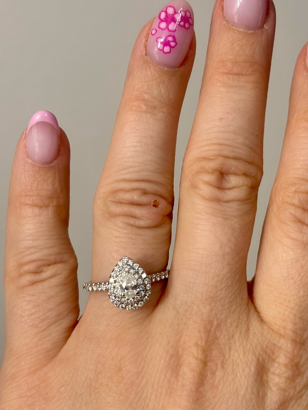 14K Gold Diamond Ring $5200 VALUE - Sir Michael Hill Designer Bridal Collection